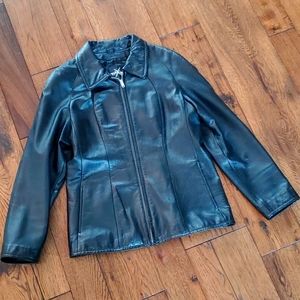 Wilsons Leather Black Women's Leather Jacket